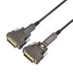 Abnehmbares DVI-HDMI AOC-aktives Glasfaserkabel-750