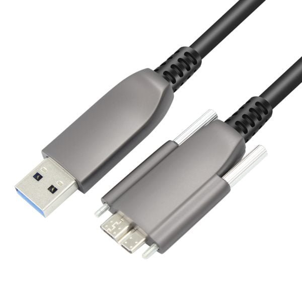 Fiber Optic USB AOC type A to micro-B