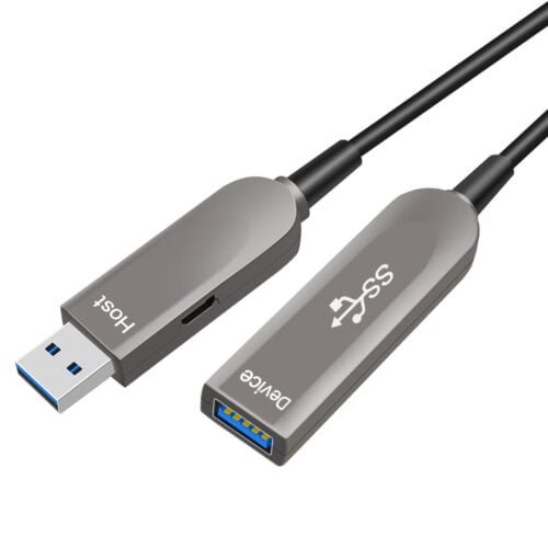 Câble d'extension à fibre optique actif USB 3.1 Gen 2 AOC-AM-AF
