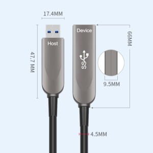 Cavo di prolunga in fibra ottica attiva USB 3.1 Gen 2-dimensioni