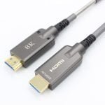 tornillo laching blindado HDMI 2.1 AOC Fiber Cable-750