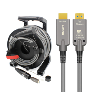 Armored 8K Fiber Optic HDMI 2.1 Active Optical Cable