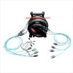 4-IN-4-OUT Pure Fiber Optical HDMI 2.1 Extension Cable Drum-800-AOC