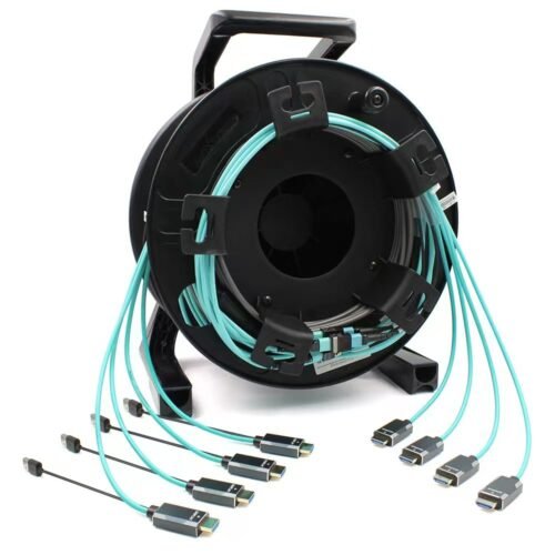 FPHD-K2104 8K Fiber Optic HDMI Extension Cable drum