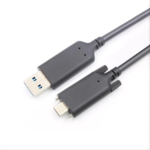 AOCFIBERLNK USB-A Male to USB-C Male Active Optical Extension Cable