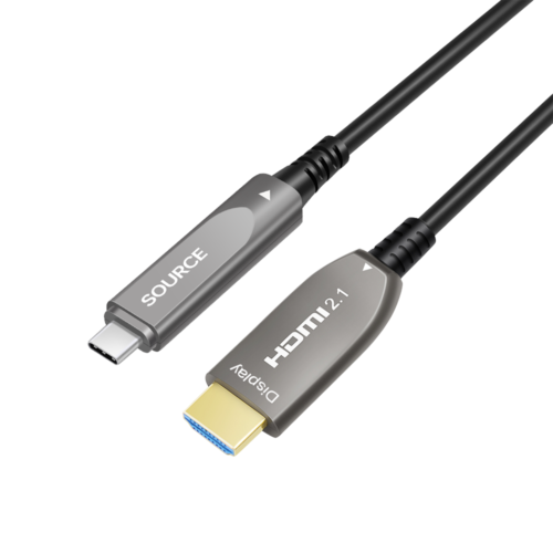 AOCFiberlink USB-C to 4K HDMI Fiber Active Optical Cable-1000