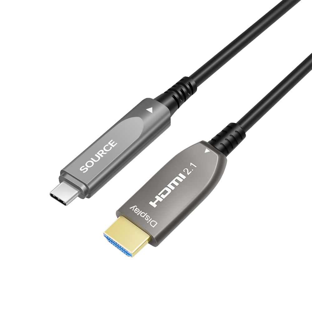 AOCFiberlink USB-C - 4K HDMI волоконно-оптический активный кабель-1000