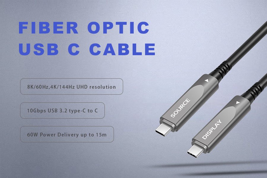 Fiber Optic USB C Cable-AOCFiberlink Manufacturer